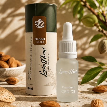 Huile de CBD aux amandes 10 %