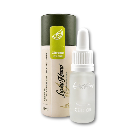 Huile de CBD au citron 10 %