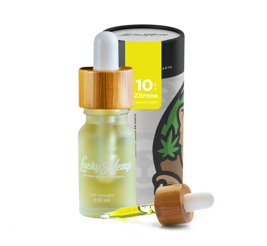 Lemon CBD Oil 10% Oils Lucky Hemp   